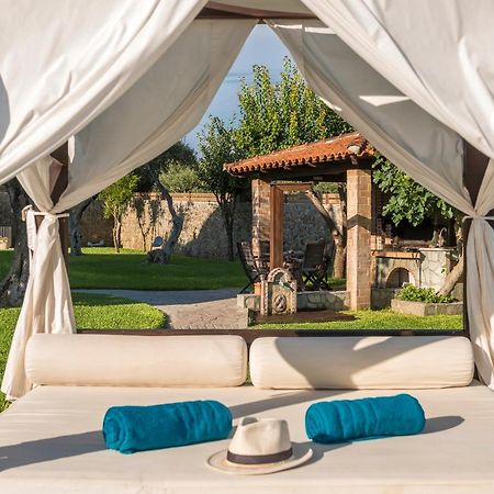 Villa Maxim With Private Pool & Tennis Court Halikounas 外观 照片