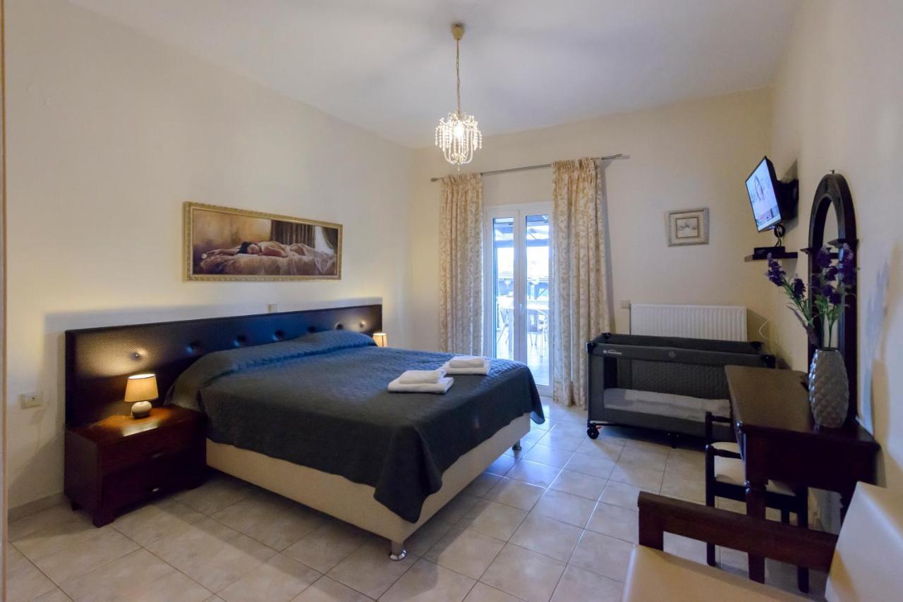 Villa Maxim With Private Pool & Tennis Court Halikounas 外观 照片